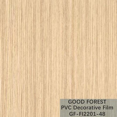 ओईएम ग्रेन वुड पीवीसी फिल्म ब्लिस्टर डेकोरेटिव लाइट येलो कलर टाइप