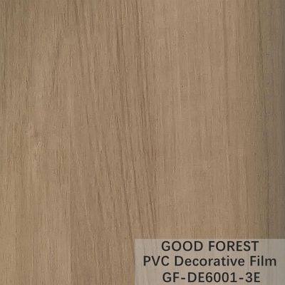 फ़्लोएबिलिटी PVC सजावटी फिल्म स्क्रैच रेज़िस्टेंस लकड़ी का ग्रेन