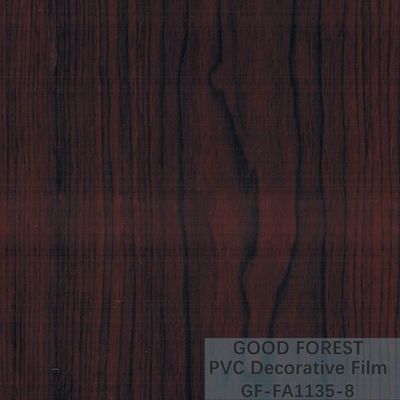 वुडेन ग्रेन डार्क वुड फिल्म डेकोरेटिव 0.25mm - 0.60mm मोटाई