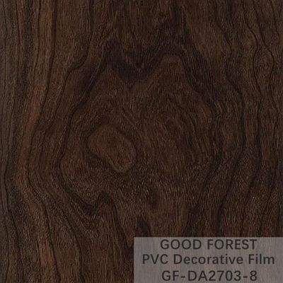 वुडेन ग्रेन डार्क वुड फिल्म डेकोरेटिव 0.25mm - 0.60mm मोटाई
