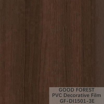 वुडेन ग्रेन डार्क वुड फिल्म डेकोरेटिव 0.25mm - 0.60mm मोटाई