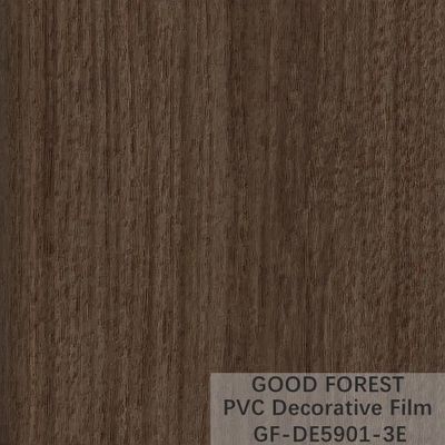 वुडेन ग्रेन डार्क वुड फिल्म डेकोरेटिव 0.25mm - 0.60mm मोटाई