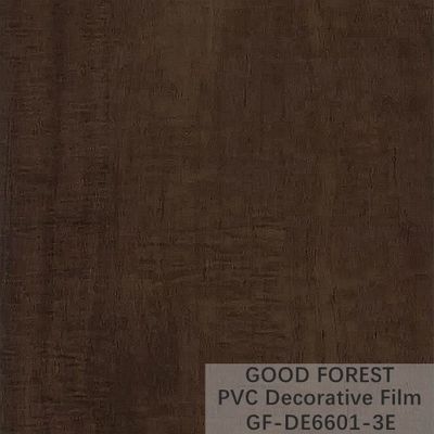 वुडेन ग्रेन डार्क वुड फिल्म डेकोरेटिव 0.25mm - 0.60mm मोटाई