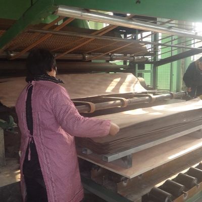 सजावट पुन:निर्मित सफेद ओक सीधे अनाज फर्नीचर लकड़ी विनियर H925
