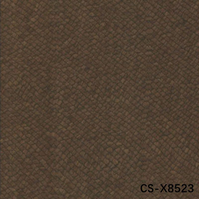 CS-X8523 इंजीनियर वुड फ़नीर मगरमच्छ की त्वचा जाली बनावट 0.15-1.8 मिमी मोटाई वॉलपेपर के लिए