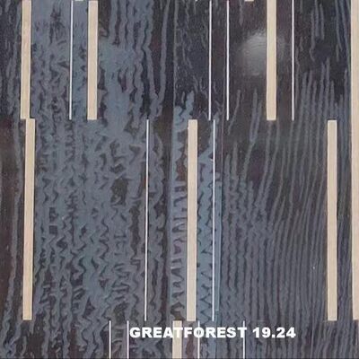 कलात्मक लकड़ी का लिबास सममित कोलाज ज्यामितीय पैटर्न समृद्ध रंग लकड़ी की पेंटिंग 0.55 मिमी