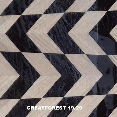 कलात्मक पार्केट लकड़ी लिबास हाथ से बने आधुनिक न्यूनतम शैली कलात्मक अनुकूलन कार इंटीरियर के लिए