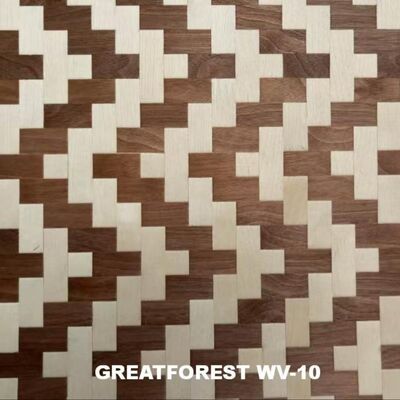 0.35mm Woven Wood Veneer New High-Grade Decorative Materials For Background Wall Paper