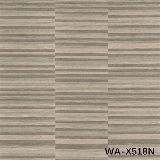 अनियमित बनावट मोटाई 0.3 मिमी इंजीनियर फनीर ब्राउन रंग होटल के लिए WA-X518N