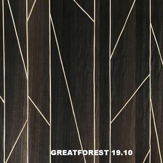 कलात्मक पार्केट लकड़ी लिबास ज्यामितीय सौंदर्य भावना लोकप्रिय ज्यामितीय आंकड़े 0.50 मिमी मोटाई लकड़ी के दरवाजे के लिए