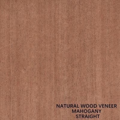 फर्नीचर और संगीत वाद्ययंत्रों के लिए सीधे अनाज वाला प्राकृतिक महोगनी लकड़ी का लिबास
