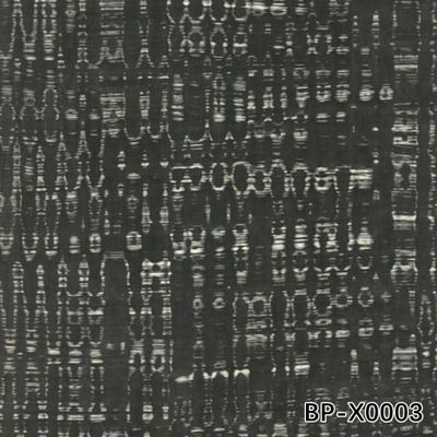 कृत्रिम लकड़ी का लिबास काला पर्ल डार्क कलर BP-X0003 आंतरिक दरवाजों की त्वचा के लिए 0.15-0.55mm