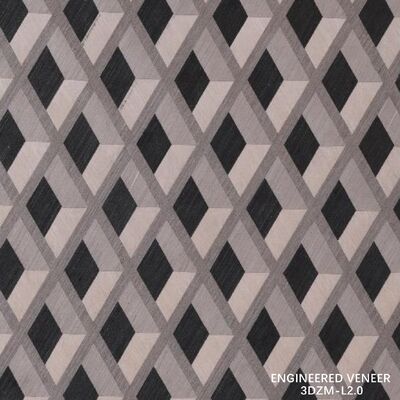 3डी 0.5 मिमी कस्टम बड़े आकार का सीमलेस वुड विनियर | एफएससी प्रमाणित, उच्च गुणवत्ता और टिकाऊ 3DZM-L2.0